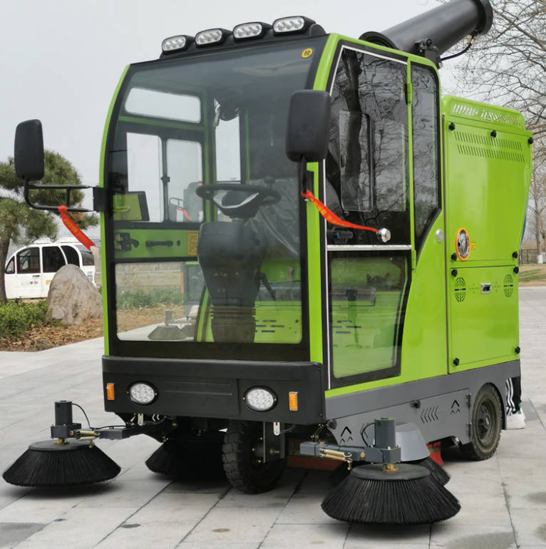 甘南道路清洁广泛应用电动环卫清扫车
